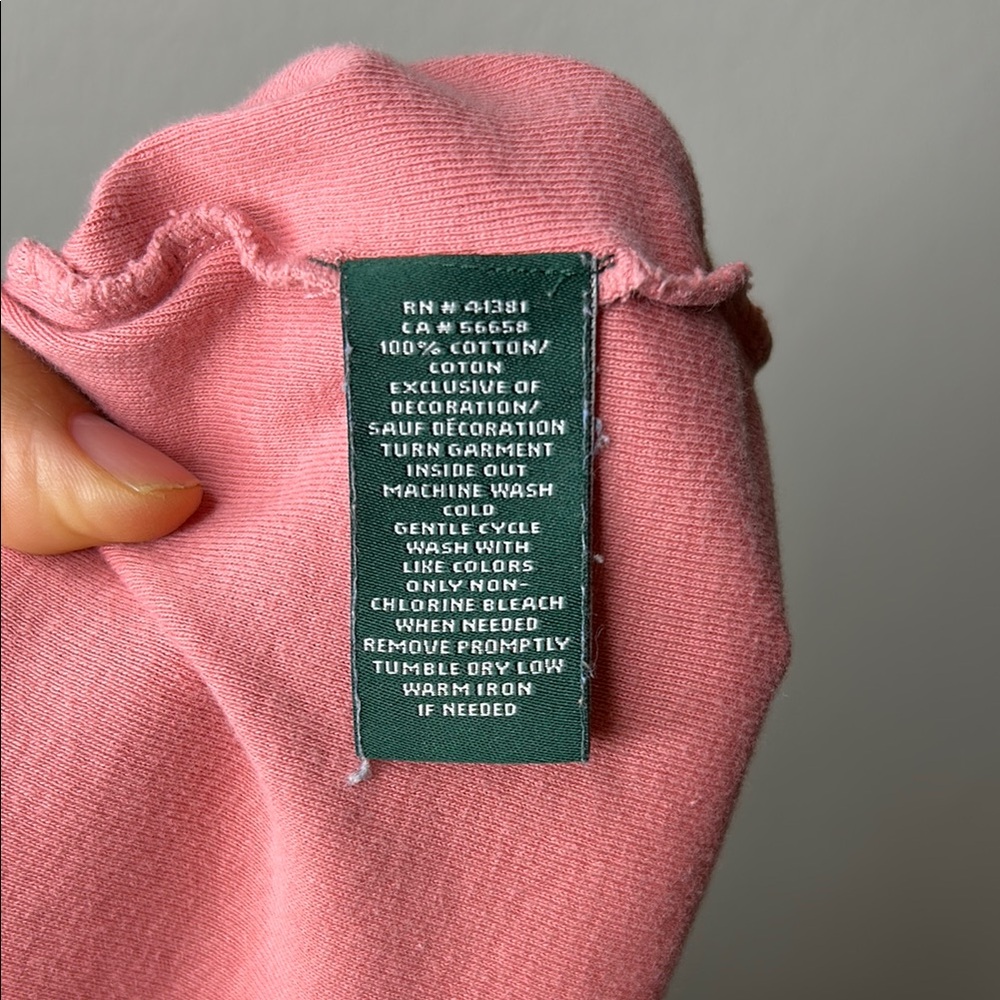 Lauren Ralph Lauren Pink Button-Up Top - Picture 4 of 4